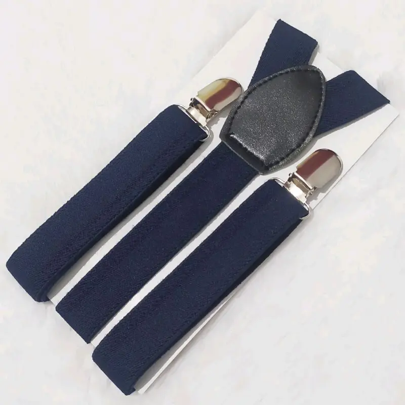 Suspender Bretel Pria Wanita Dewasa Tali Kodok Elastis Style Outfit Model Y Jojon Biru Coklat 6