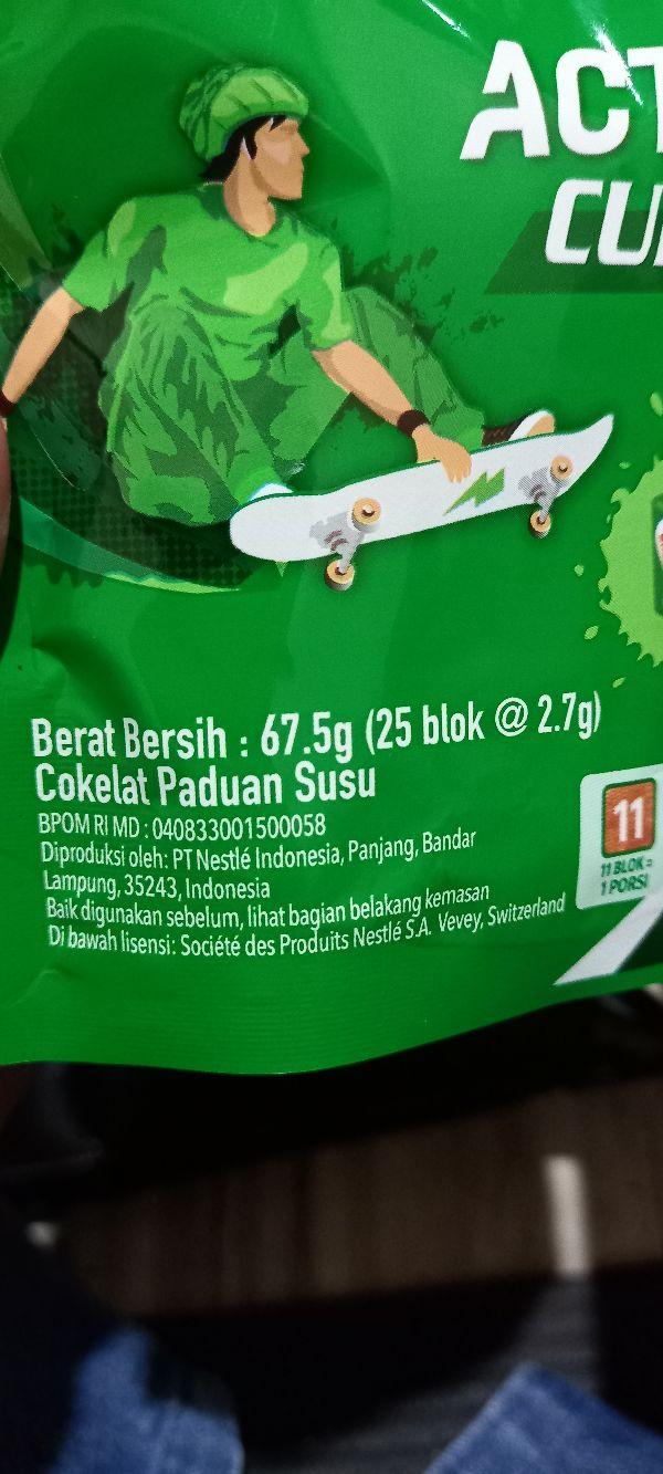 Product Introduction of NESTLE MILO ACTIVE CUBE KEMASAN 2,7g / 25blok Chocolate Cemilan jajan Cokelat 13