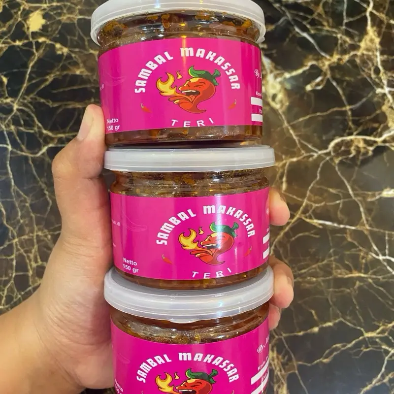 Sambel Makassar by Masita isi 3 pot sambal Food 3