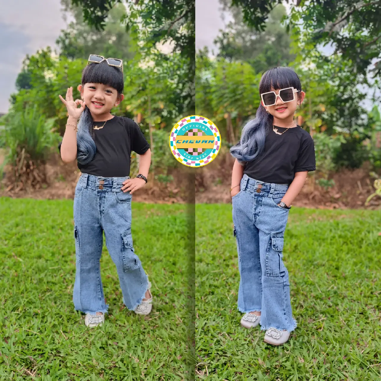 Celana Cutbray Cargo Anak usia 2- 8 Tahun