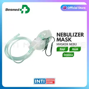 BESMED - Nebulizer Mask Bayi / Anak / Dewasa | Masker Nebu