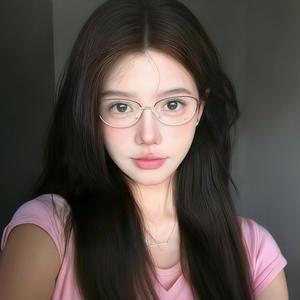 Fashion Oval Replaceable Lens Graded Eyeglasses for Nearsighted Anti-radiation 0-300 Myopia Glasses