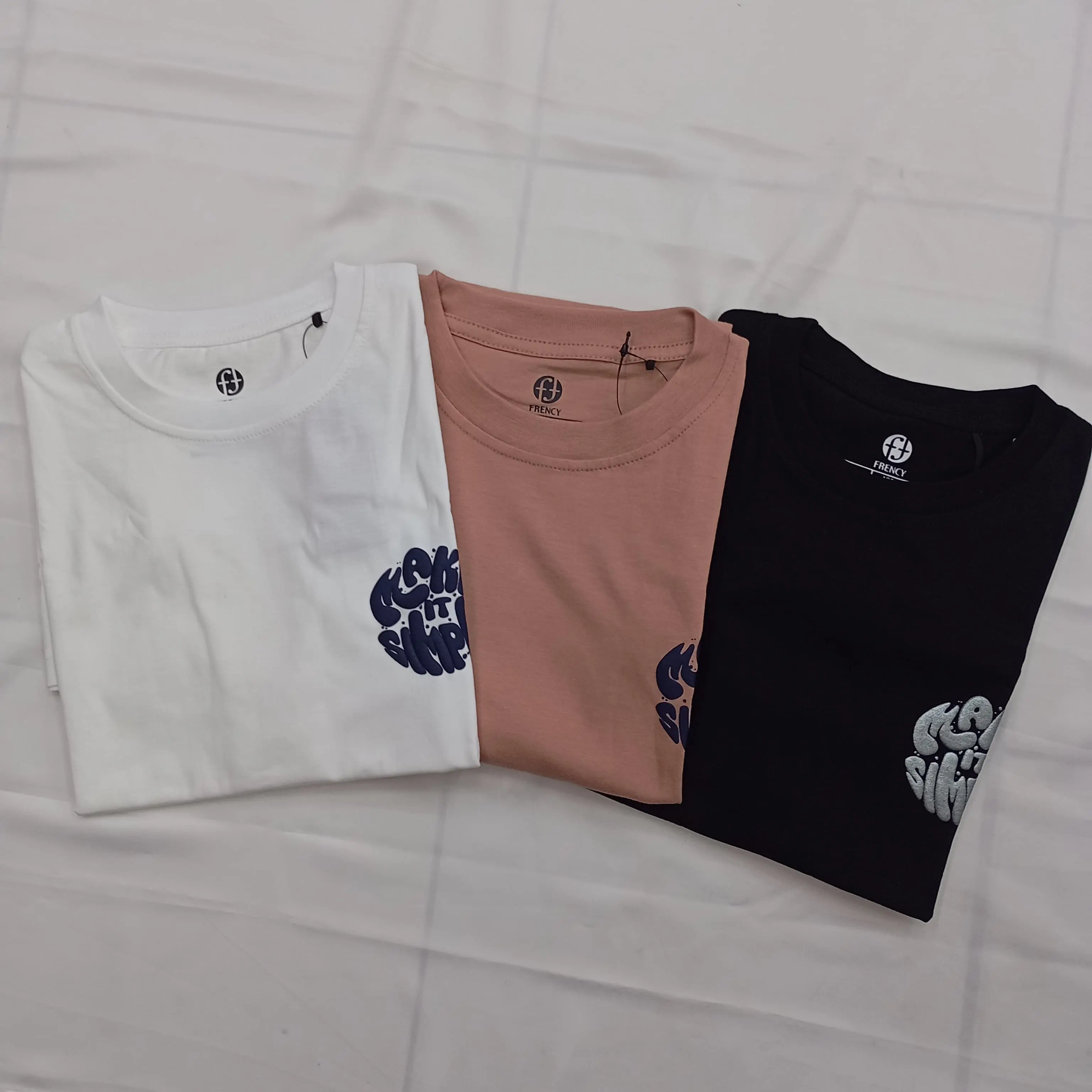 Kaos Polos T-Shirt Cotton Combed Untuk Daily Dan Ootd