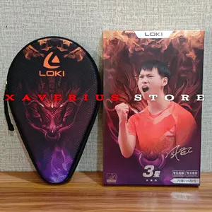 Bet Pingpong Tenis Meja Loki Star 3 Carbon Original