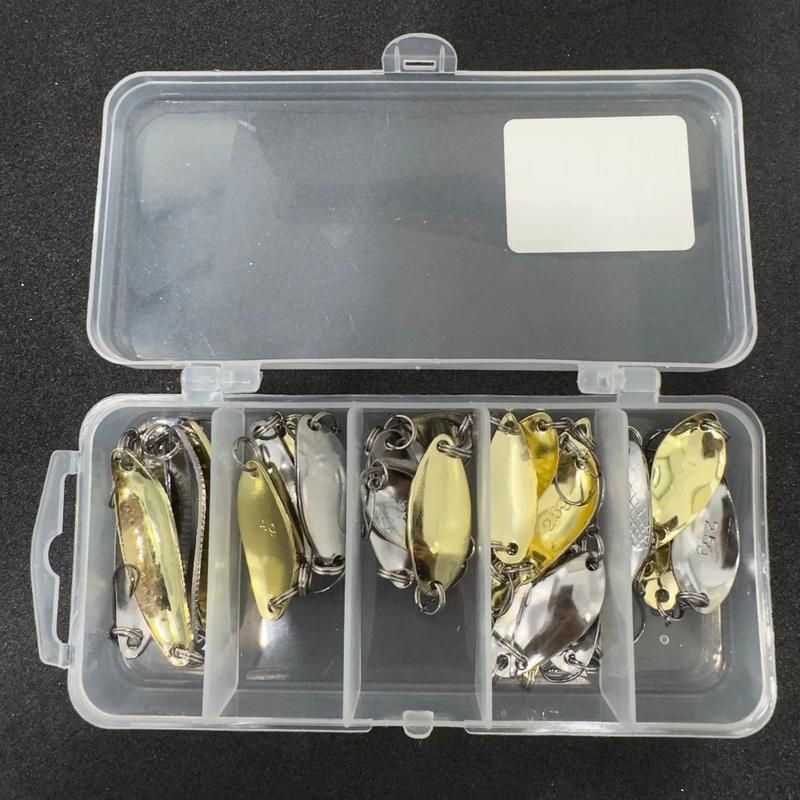 KASTKING Umpan Soft Lure 1 Set Box Umpan Pacning Paddle T Tail Kotak Minow Spoon Soft Frog Fake Bait Soft Bait Fishing Lure Umpan Pancing Umpan Lembut SET BOX 10 soft lure Free Bait Box 2 Curved Hooks (2pcsx1.8g 7cm) 8
