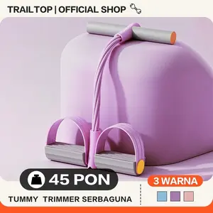 TrailTop Tummy Trimmer Fitness 4 Tali & 6 Tali Alat Olahraga Pengecil Perut Dan Pengecil Paha