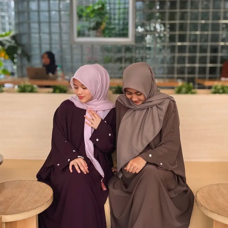HEELYA ABAYA / ABAYA KAFTAN PAYET 3