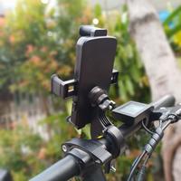 Gambar Tecnix CMH-024 Phone Holder Motorbike Bicycle Holder Stable Anti Shake dari Starcomp Solo Kota Surakarta 3 Tokopedia