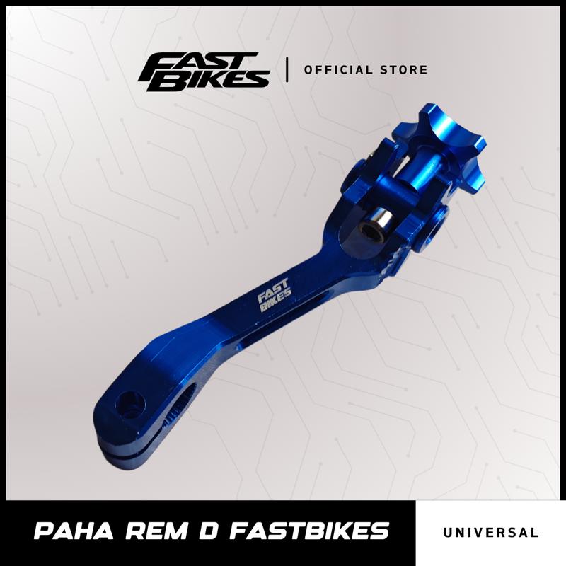 FASTBIKES - Paha Rem Panah Model D Full CNC Beat Rem Belakang Matic Bebek Outdoor 4
