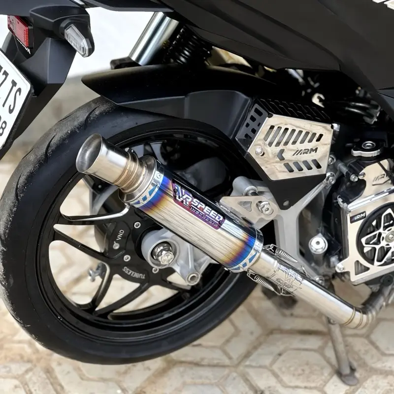 KNALPOT VR SPEED RACING SALEMBA VARIO NEW VARIO OLD AEROX NEW AEROX OLD RACING BERKULITAS DANA PELAJAR 4
