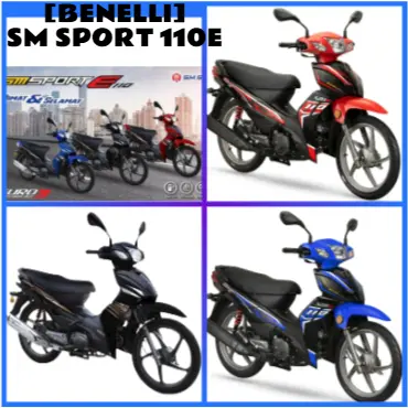 SM SPORT 110E BODY COVER SET [BENELLI] WITH STICKER READY STOCK ...