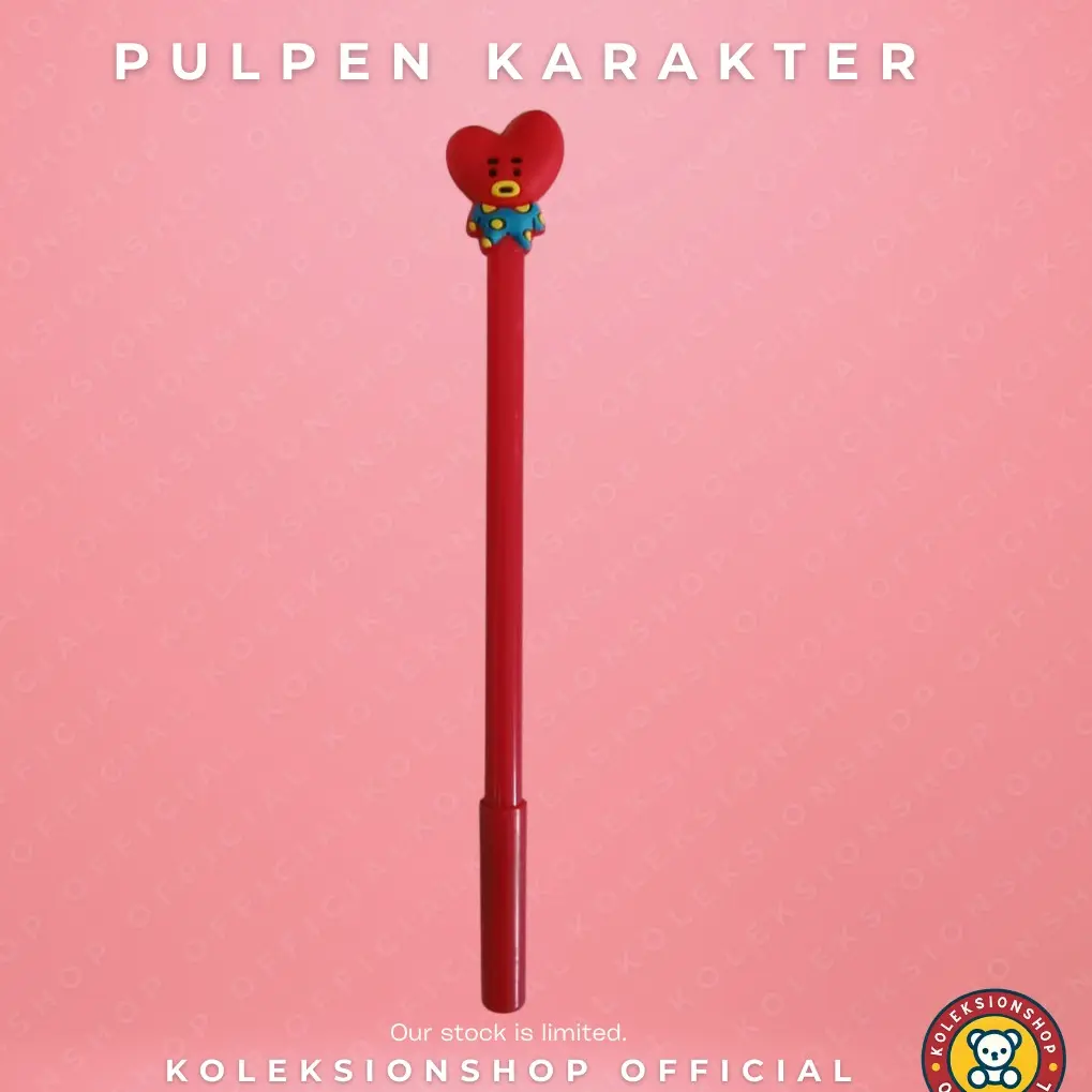 Pulpen Gel Karakter Love - Buat Tulis di Buku