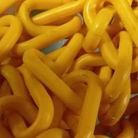 Ukuran Rantai Inchi Jual Rantai Plastik 12mm Warna Emas Hitam / Cone Chain 8mm Kuning ...
