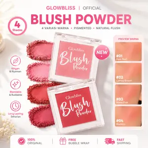 CLOUDTHINGS - Blush Bloom Natural Blush on Makeup Powder / Blush On Powder Pigmented