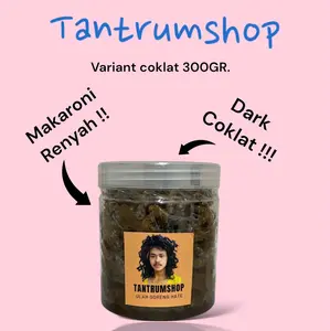 MAKARONI COKLAT RENYAH MANIS 300gr -Snack  Food snak Cemilan