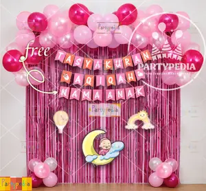 PAKET DEKORASI AQIQAH ANAK PEREMPUAN