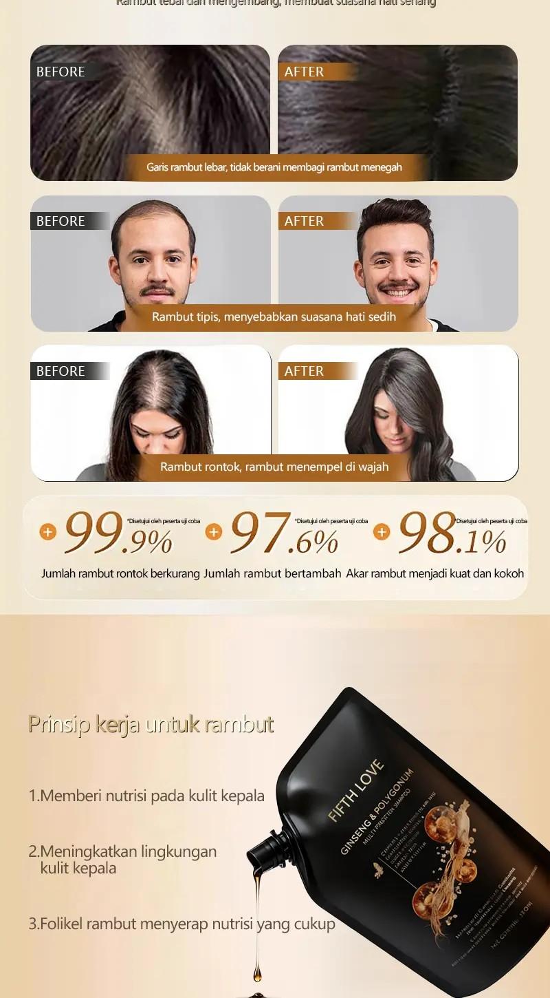 Sampo Anti-Rambut Rontok Ginseng dan Polygonum Multiflorum