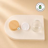 Gambar Pot Cream Kaca Buram 5gr 10gr 15gr 30gr 50gr 100gr Tutup PVC Aksen Kayu 5ml 10ml 15ml 30ml 50ml 100ml – Jar Kosmetik untuk Cream, Skincare, Moisturizer, Masker Wajah, Balm, Body Butter dan Produk Refill - 15 gr dari Juara Packaging Kota Administrasi Jakarta Utara 4 Tokopedia