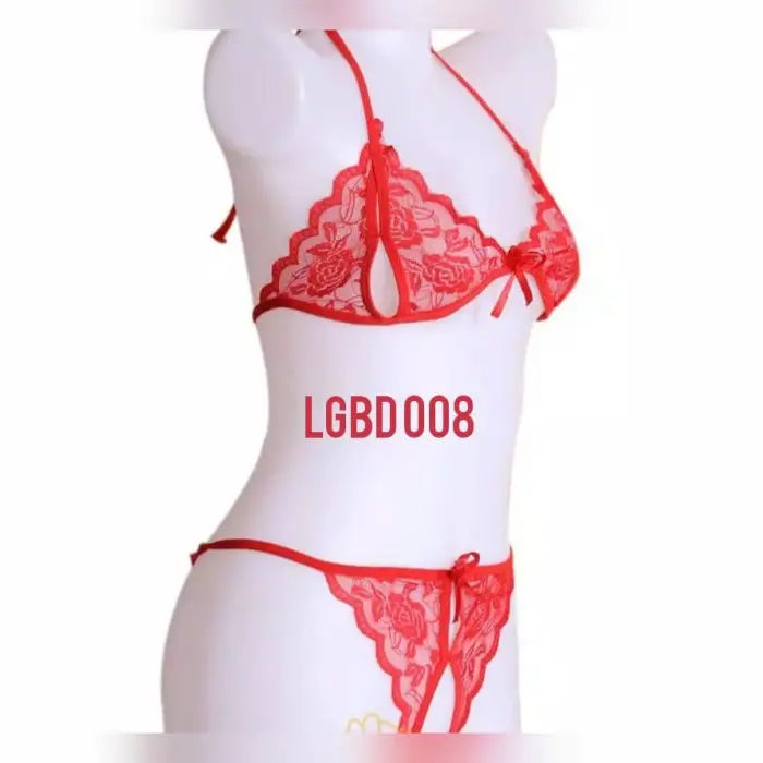 Baju Tidur Wanita Pakaian Dalam Set Bra Dan Cd Lace