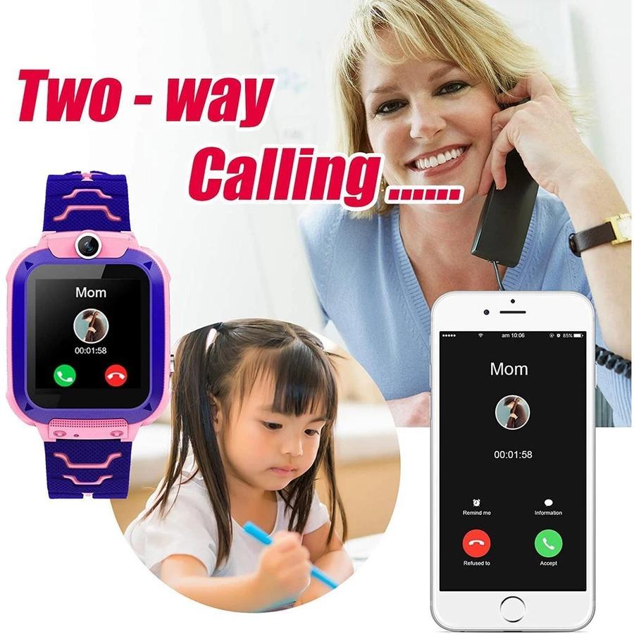 Jam tangan digital GPS anak Q12 S1 IP67 tahan air panggilan darurat untuk mengambil foto tampilan multifungsi Jam tangan digital GPS anak Q12 S1 IP67 tahan air panggilan darurat untuk mengambil foto tampilan multifungsi