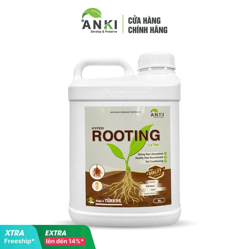  Can 5 lít - Kích rễ mạnh nhập Châu Âu Rooting Extra - Phân bón giúp tái sinh phục hồi kiến thiết... bộ rễ 