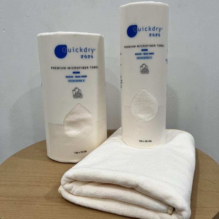 Gambar QUICKDRY Handuk Mandi Microfiber Packaging Mika - TRAVEL SIZE 100x50cm - Light Blue dari House of Julia Kota Administrasi Jakarta Utara 3 Tokopedia
