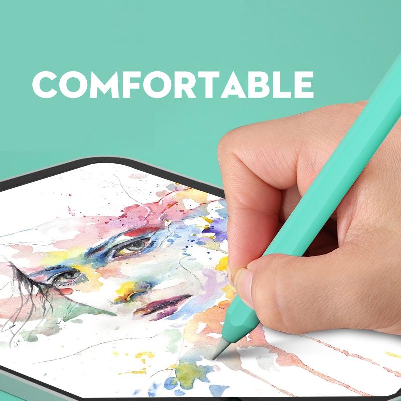 Product Introduction of Vintage Ultra Thin Pen Case for Apple Pencil 2 1 Gen Anti-slip Stylus Sleeve Cartoon Soft Silicone Protective Cover 22