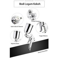 Gambar Lenodi/Spray Alat Semprot Cat 400ml, Alat Painting Kuas Semprot untuk Motor Mobil Furniture - Hasil Rata & Cepat - Perak dari LENODI Kab. Tangerang 3 Tokopedia