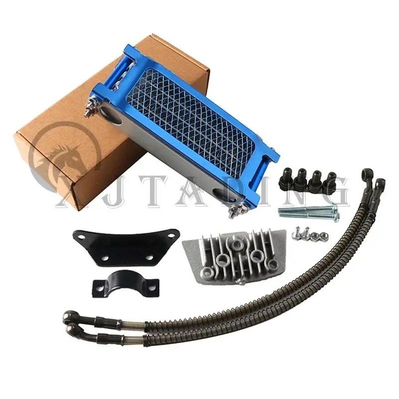 Bộ Tản Nhiệt Dầu Cao Cấp Cho Xe Máy | Làm Mát Động Cơ Hiệu Quả | Phù Hợp Honda Monkey 125, Xe Đạp Điện & Xe Số 50cc - 150cc 8