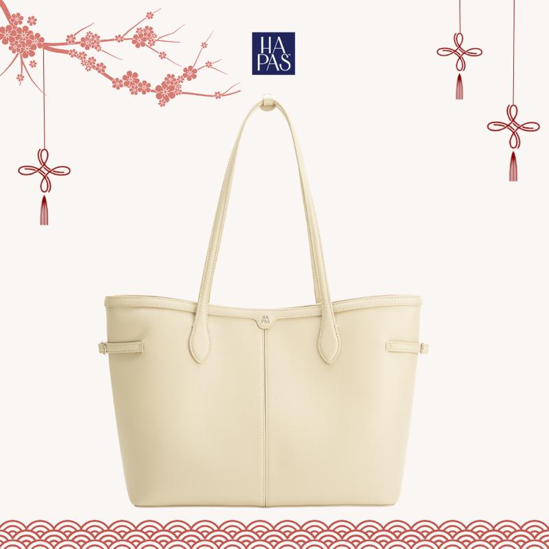   DEAL LIVE  Túi Tote Nữ Đai Ngang Ivy HAPAS Size 34 - Túi Tote Da Cao Cấp 