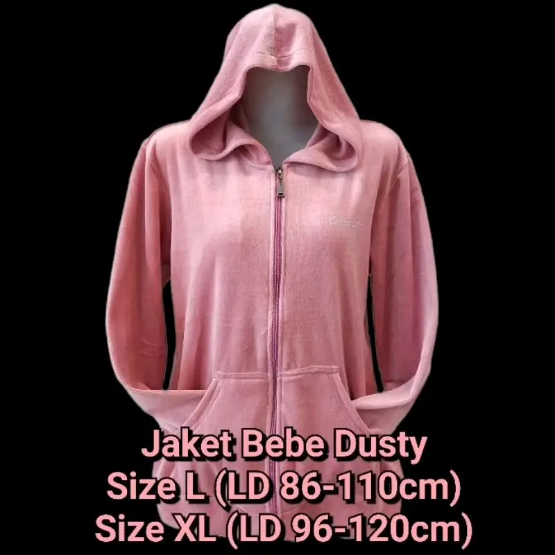 Jaket Bebe wanita beludru halus 7