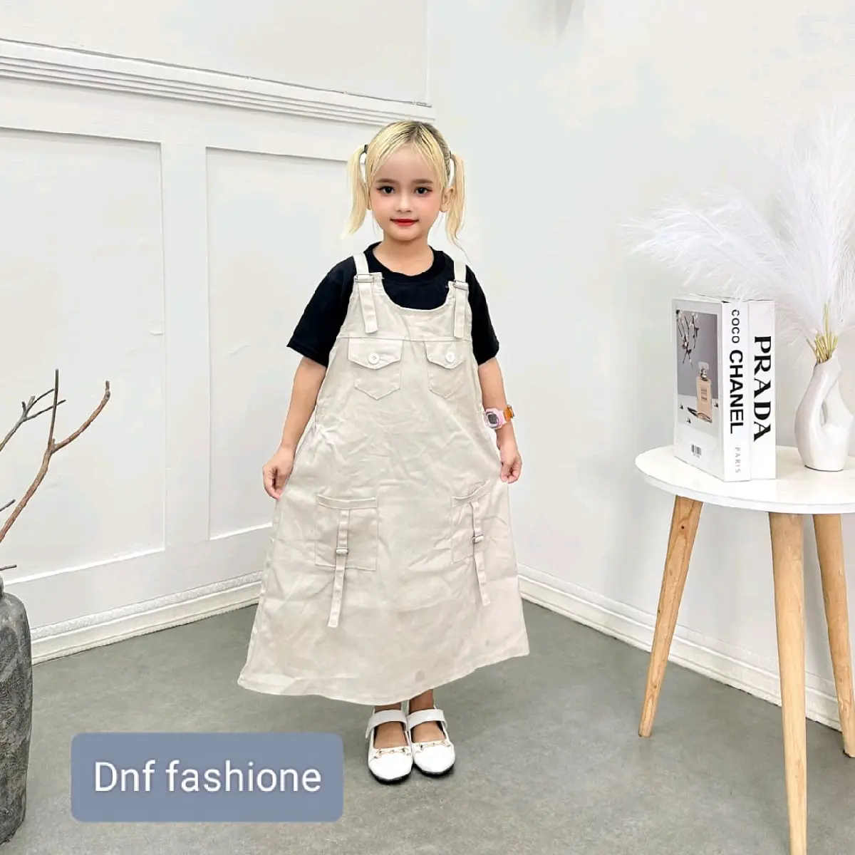 overal anak kekinian bahan combet premium Katun Wanita