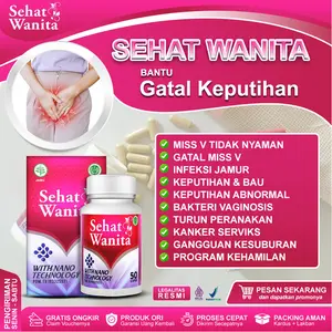 Jamu Ramuan Herbal Sehat Wanita Untuk Gatal Keputihan Area Kewanitaan Infeksi Jamur Bakteri dan IMS Feminine