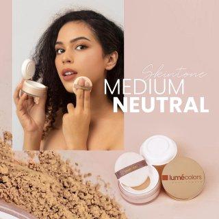 Lumecolors Loose Powder Pore Blurring Effect With Oil Control Bedak Tabur Tahan Lama Flawless Ringan 3