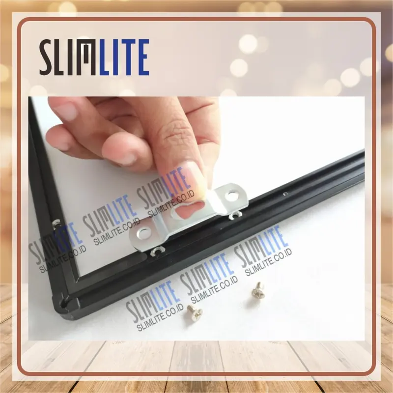 Wall Bracket-Penggantung dinding Lobang Kunci untuk produk: LightPad 1