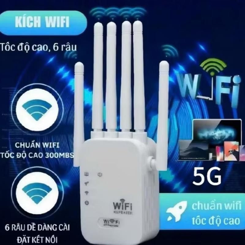  Kích Sóng Wifi 6 & 4 Râu Thế Hệ Mới 