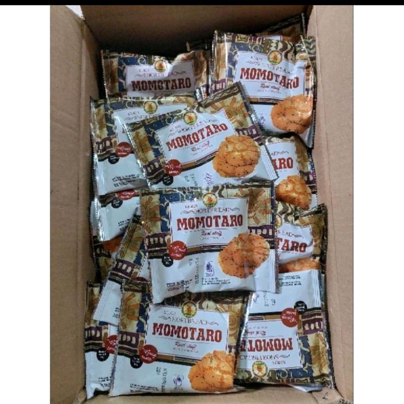 PAKET 10 pcs MOMOTARO kue cookies shortbread  Food  Biskuit Coklat Camilan Makanan Kelapa Snack Cemilan 2