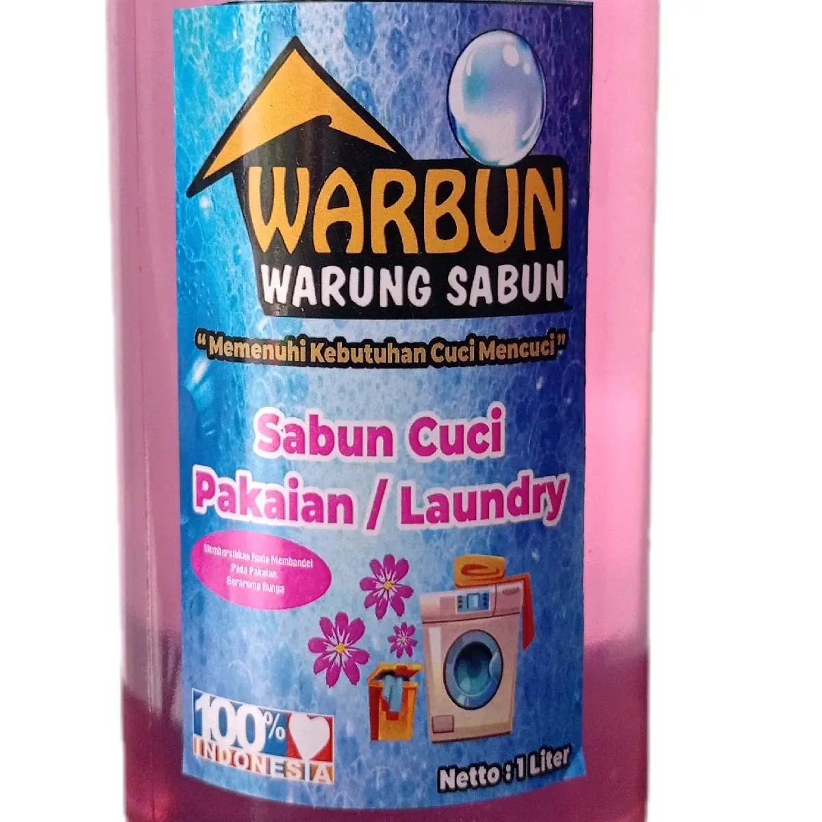 sabun cuci cair ,laundry murah 1 liter Lebih BERSIH dan wangi
