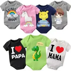 Jumper bayi pendek motif