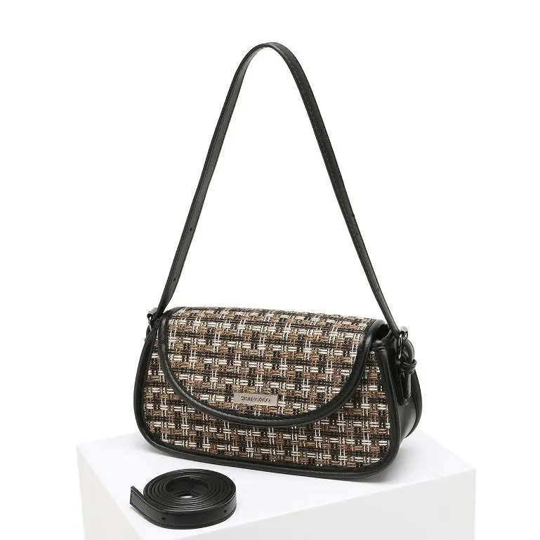 SHANGNCO Tas Bahu Wanita Kulit Shoulder Bag Mewah - Amalu 5