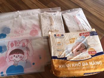 Product Review of Bodysuit ngắn tay chất peptit cho bé sơ sinh từ 3-12kg, BIBOBIBO- BD30 from K**h 0