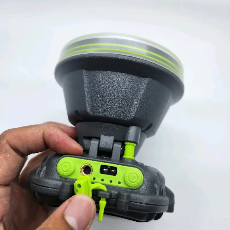 Senter Kepala Luby 80 Watt L 1817 senter selam Cahaya putih / kuning diving headlamp 5