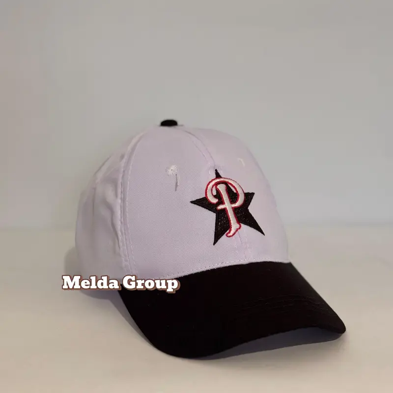 Topi Baseball Bordir P STAR 2025 Kekinian Hat Pria Dan Wanita Dewasa Cotton Drill Termurah 5