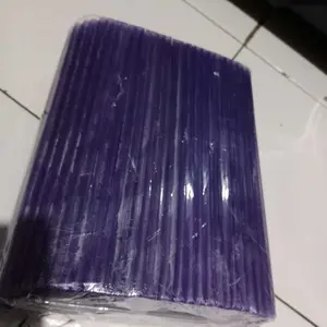 Sedotan Pelastik Warna Warni Grosir Murah isi 400 Pcs Berat 200grm