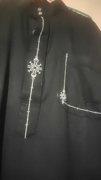 Product Review of ELVAN FASHION-JUBAH BORDIR LENGAN PANJANG FREE PECI from N**0 0