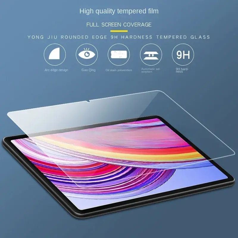 Screen Protector Tempered Glass untuk Xiaomi Poco Pad 12.1 INCH full layar 0