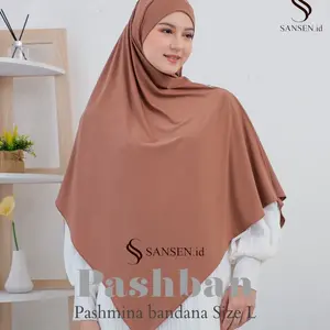 SANSEN.id - PASHBAN L PASHMINA BANDANA INSTAN TALI HIJAB UMROH TERBARU