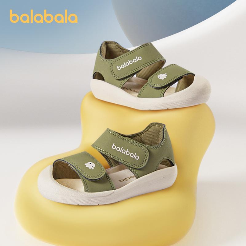 Balabala Giày Sandal Đế Thuyền Cho Trẻ Em, Thích Hợp Cho Mùa Hè, Chống Trượt, Phong Cách Ngọt Ngào, Cho Bé Trai Và Bé Gái