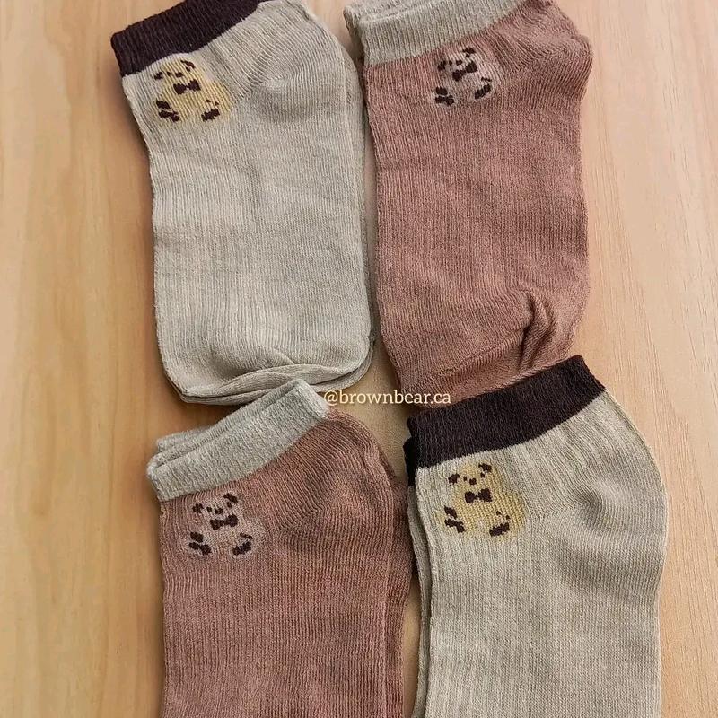 Kaos Kaki Brown Bear Lucu 1