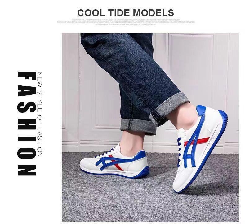 Product Introduction of Plus Size Men's Sneaker Lightweight Trendy Breathable Running Shoes Outdoor Travel Men's Shoes Korean Style Trendy Outdoor Shoes 10